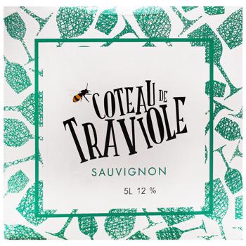 Вино Domaine Garancille Blanc Coteau de Traviole сухое белое 12% 5л - купить, цены на - фото 2