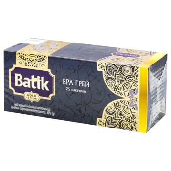 Чай черный Batik Эрл Грей в пакетиках 2г х 25шт - купить, цены на Эпицентр FOOD - фото 2