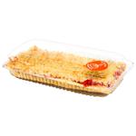 Auchan Grated Shortbread Pie with Strawberry Filling