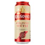 Пиво Krusovice Svetle світле 4,2% 0,5л