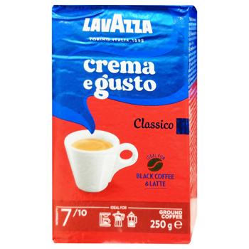 Lavazza Crema e Gusto Ground Coffee 250g - buy, prices for NOVUS - photo 1