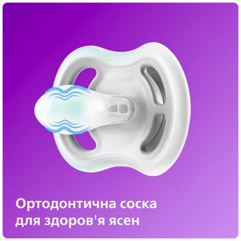 Пустышка Philips Avent Ultra Air 18мес+ 2шт - купить, цены на - фото 4