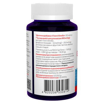 Sunny Caps Ginkgo Biloba 20mg 100 capsules - buy, prices for Biotus - photo 2