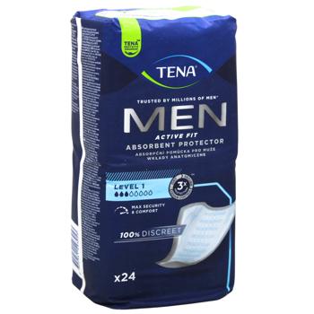 Прокладки урологічні Tena Men Active Fit Level 1 24шт Прокладки урологічні Tena Men Active Fit Level 1 24шт - купити, ціни на - фото 10