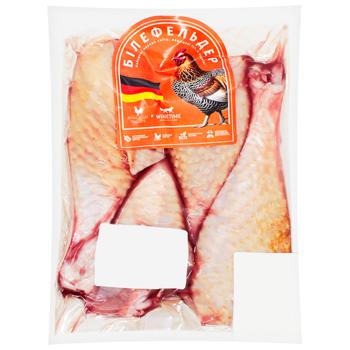 Гомілка Французьке Подвір'я фермерської курки преміальних порід