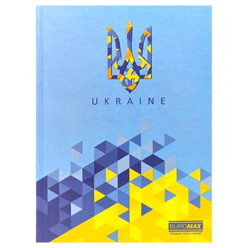 Блокнот Buromax Ukraine A5 в клетку 96 листов - купить, цены на Чудо Маркет - фото 1