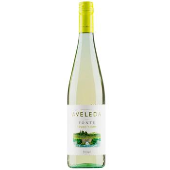 Вино Aveleda Fonte Vinho Verde белое полусухое 9,5% 0,75л
