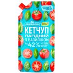 Pripravka Mild Ketchup with Basil 400g