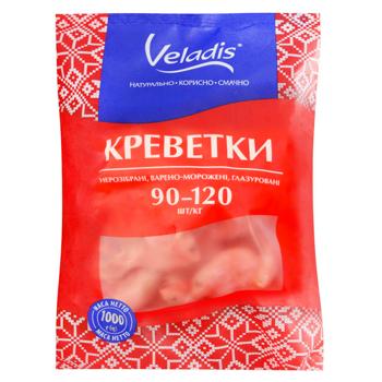 Veladis Boiled-Frozen Shrimps 90-120 1kg