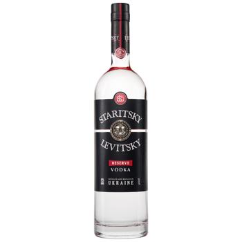 Водка Staritsky Levitsky Reserve 40% 1л