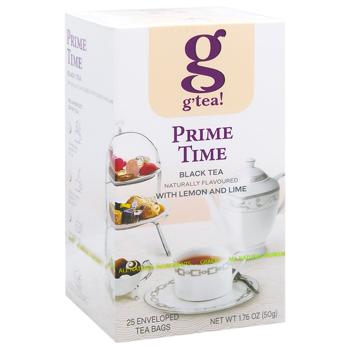 Чай черный Grace! Prime Time с ароматом лимона и лайма 2г*20шт - купить, цены на MasterZoo - фото 2