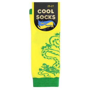 Cool Socks High Men's Socks s.25-27 Yellow - buy, prices for NOVUS - photo 1