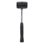 Syla Zvychky Black Rubber Mallet with Metal Handle 40mm 225g
