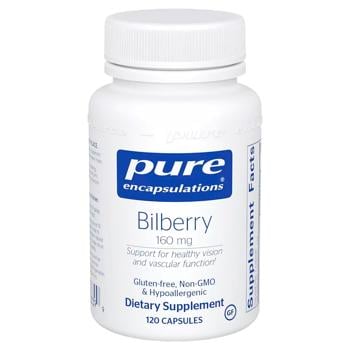 Pure Encapsulations Bilberry 160mg 120 capsules