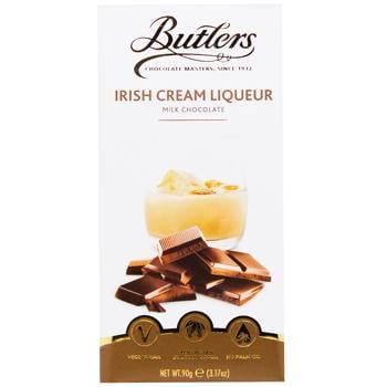 Шоколад молочний Butlers Irish Cream 90г - купити, ціни на WINETIME - фото 1