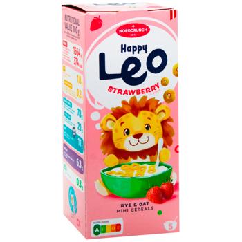 Nordcrunch Happy Leo Rye-Oat Flakes with Strawberry 150g - buy, prices for - photo 3