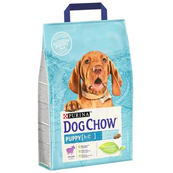 Корм сухий Dog Chow Puppy <1 з ягням для цуценят всіх порід 2,5кг - купити, ціни на MasterZoo - фото 1