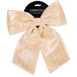 Прикраса ялинкова Бант широкий золотий 28х34х2,5см