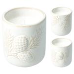 Свічка Home&Styling Collection в порцеляновому горщику 7.5см в асортименті