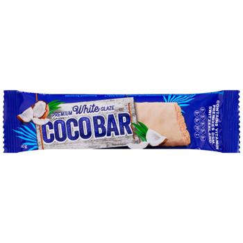 Coco Bar with White Confectionery Glaze 40g - buy, prices for Epicentr FOOD - photo 1
