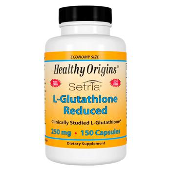 Healthy Origins Setria L-Glutathione 250mg 150 capsules