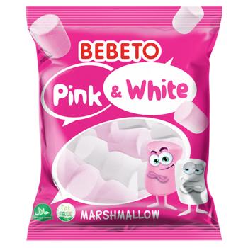 Маршмеллоу Bebeto Белый и розовый 135г - купить, цены на Идеал - фото 1