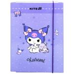 Папка для зошитів Kite Kuromi на гумці картон В5