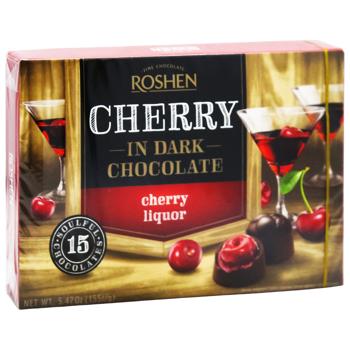 Roshen Cherry Candies with Cherry Liqueur 155g - buy, prices for NOVUS - photo 2