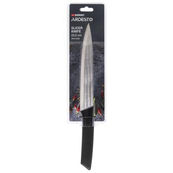 Ardesto Gemini Gourmet Black Slicing Knife 20.5cm - buy, prices for ULTRAMARKET - photo 1