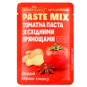 Паста томатна Pripravka Paste Mix зі східними прянощами 25% 70г - купити, ціни на NOVUS - фото 1