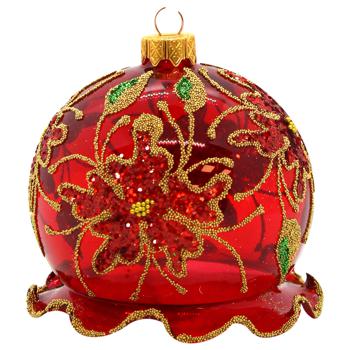 Lily Glass Decoration with Pattern - buy, prices for MegaMarket - photo 4