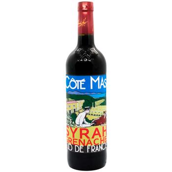 Вино Cote Mas Rouge Intense червоне сухе 13,5% 0,75л