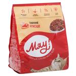 Корм сухой Мяу! с мясом для кошек 300г