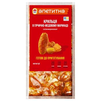 Крылышки Наша Ряба Аппетитная куриные в горчично-медовом маринаде