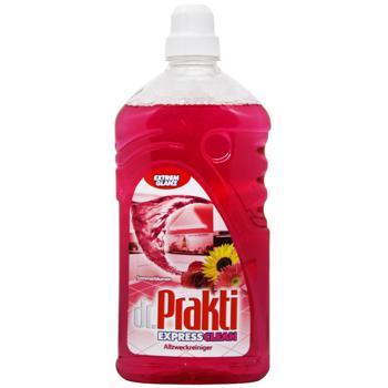 Средство моющее Dr. Prakti Летние цветы для пола 1л - купить, цены на Auchan - фото 1
