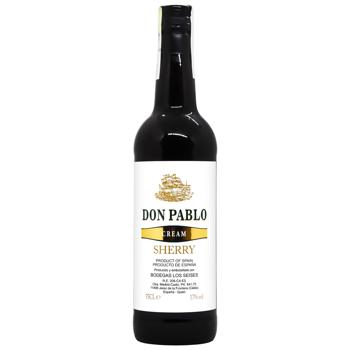 Don Pablo Golden Medium Sweet Sherry Fortified Wine 0.75l