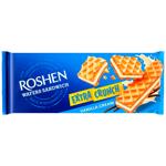 Вафлі Roshen Wafers Sandwich Crunch молоко ваніль 142г