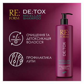 Re:form De:tox Detoxification of Hair Shampoo 400ml - buy, prices for - photo 2