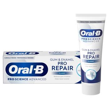 Oral-B Pro-Science Advanced Pro-Repair Gums & Enamel Classic Toothpaste 75ml
