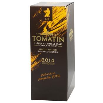 Віскі Tomatin Distillery Tomatin 10YO Sherry Collection Manzanilla Edition (gift box) 0.7 л - купить, цены на - фото 2