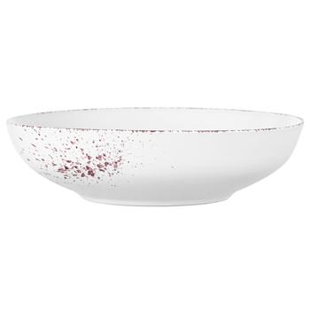 Тарілка супова Ardesto Lucca Winter White 20см