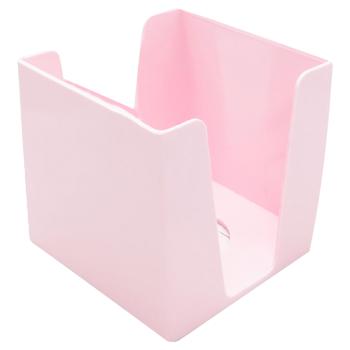 Бокс для бумаги Buromax розовый 9*9см - купить, цены на За Раз - фото 1