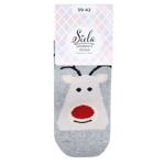 Siela Deer High Terry Women's Socks s.39-42 Light Grey