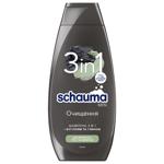 Schauma Shampoo Men Charcoal and Volcanic Vlay for Normal Hair 400ml