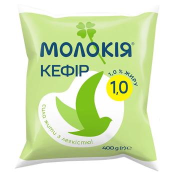 Кефір Молокія 1% 400г - купити, ціни на Торба - фото 1