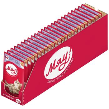 Miau! Turkey in Delicate Sauce Wet Food for Adult Cats 85g - buy, prices for - photo 5
