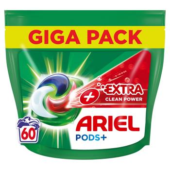 Капсулы для стирки Ariel Pods Extra Clean Power 60шт - купить, цены на - фото 2