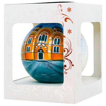 Шар ёлочный Різдвяні Історії Владимирский собор 12см - купить, цены на WINETIME - фото 1