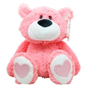 Игрушка Stip Мишка Андрей коралловый 45см