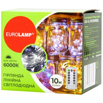 Eurolamp Linear LED Garland 100 Diodes 6000K 10m - buy, prices for - photo 1